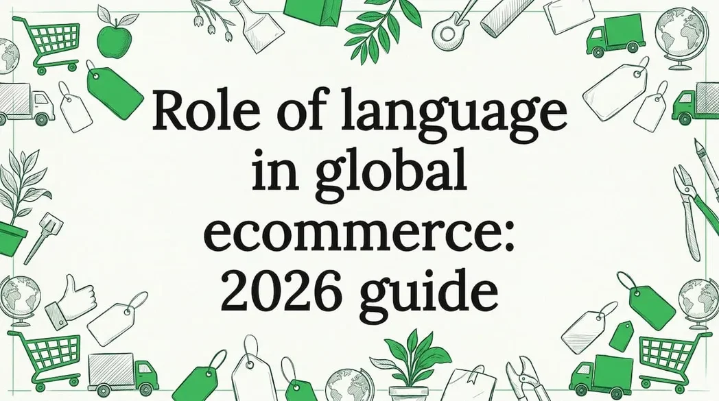 Role of language in global ecommerce: 2026 guide