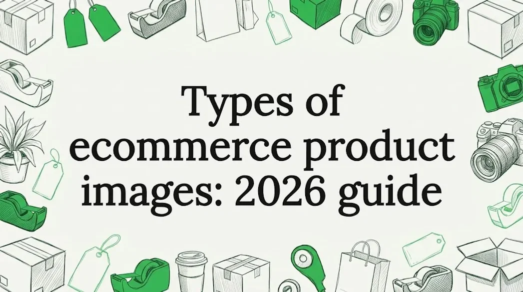 Types of ecommerce product images: 2026 guide