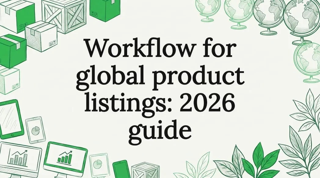 Workflow for global product listings: 2026 guide