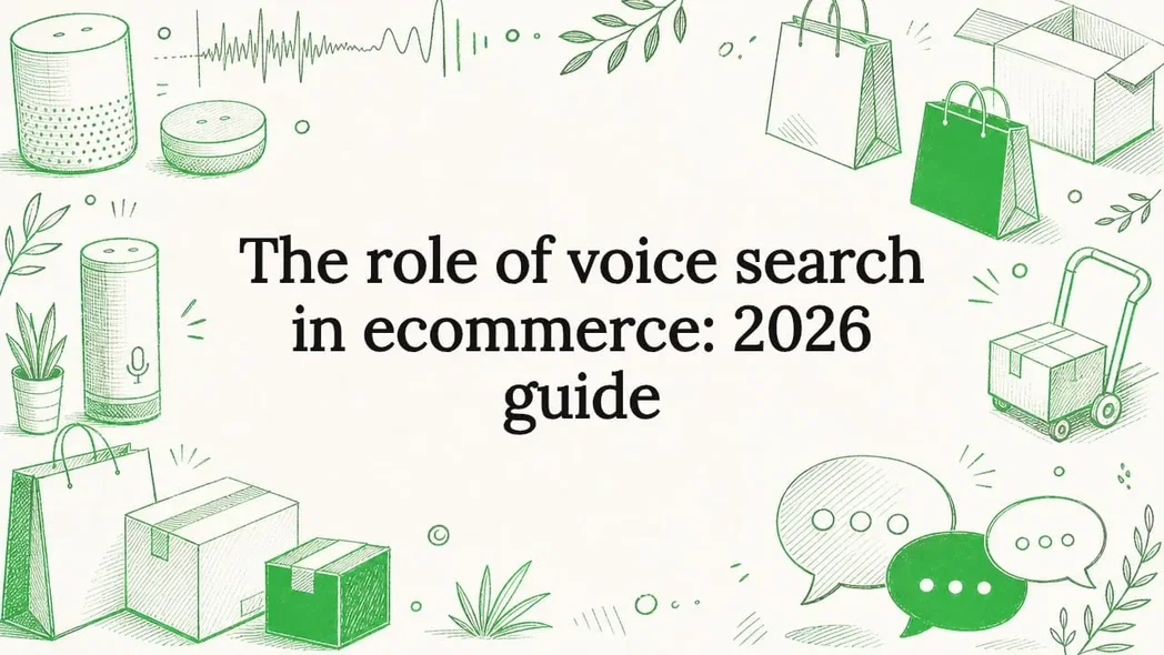 The role of voice search in ecommerce: 2026 guide